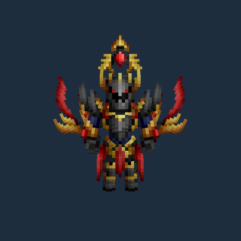 Ensemble du Chevalier des Ombres