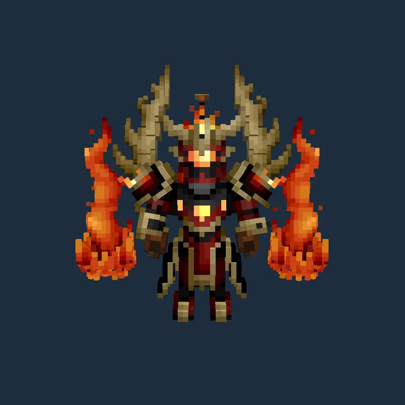 Ensemble du Mage des Flammes